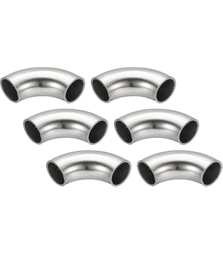 Amazon.co.jp: PATIKIL 2個 90度マンドレルベンドエルボ 外径38 mm 鋼